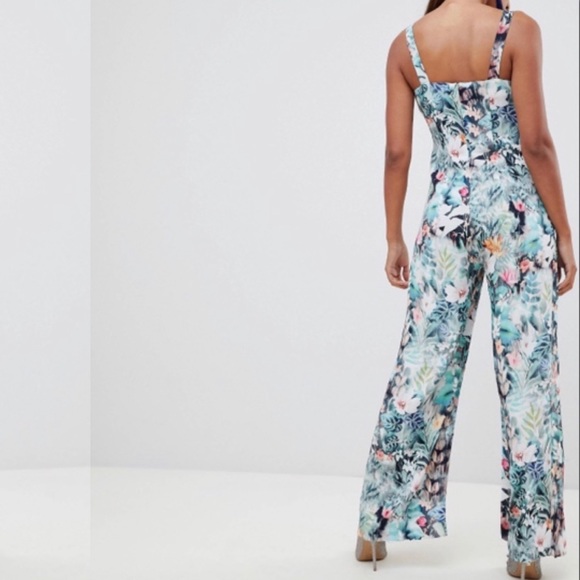 Closet London floral sweetheart jumpsuit - Picture 4 of 6